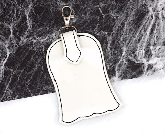 Ghost Halloween Badge ID Card Holder