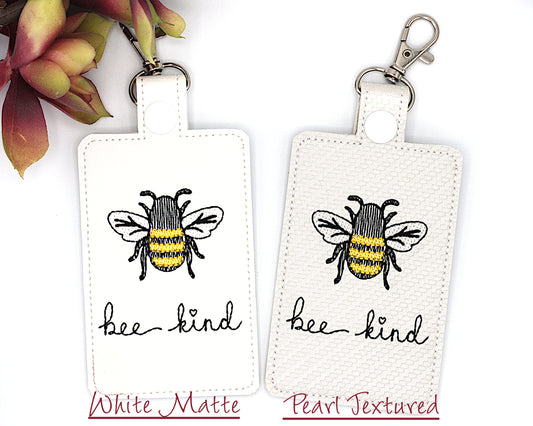 Bee Kind Badge ID Card Holder