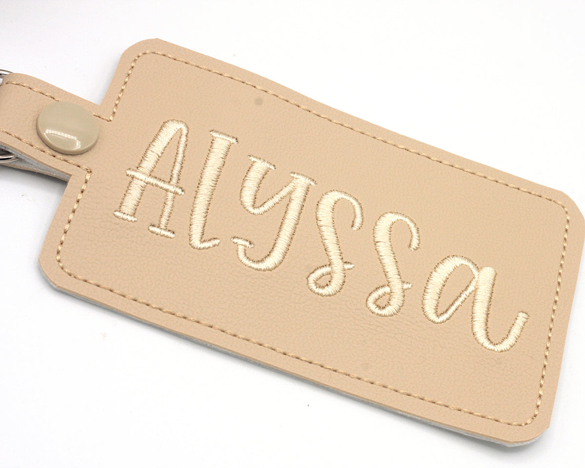 Custom Name Sideways Vertical Badge ID Card Holder