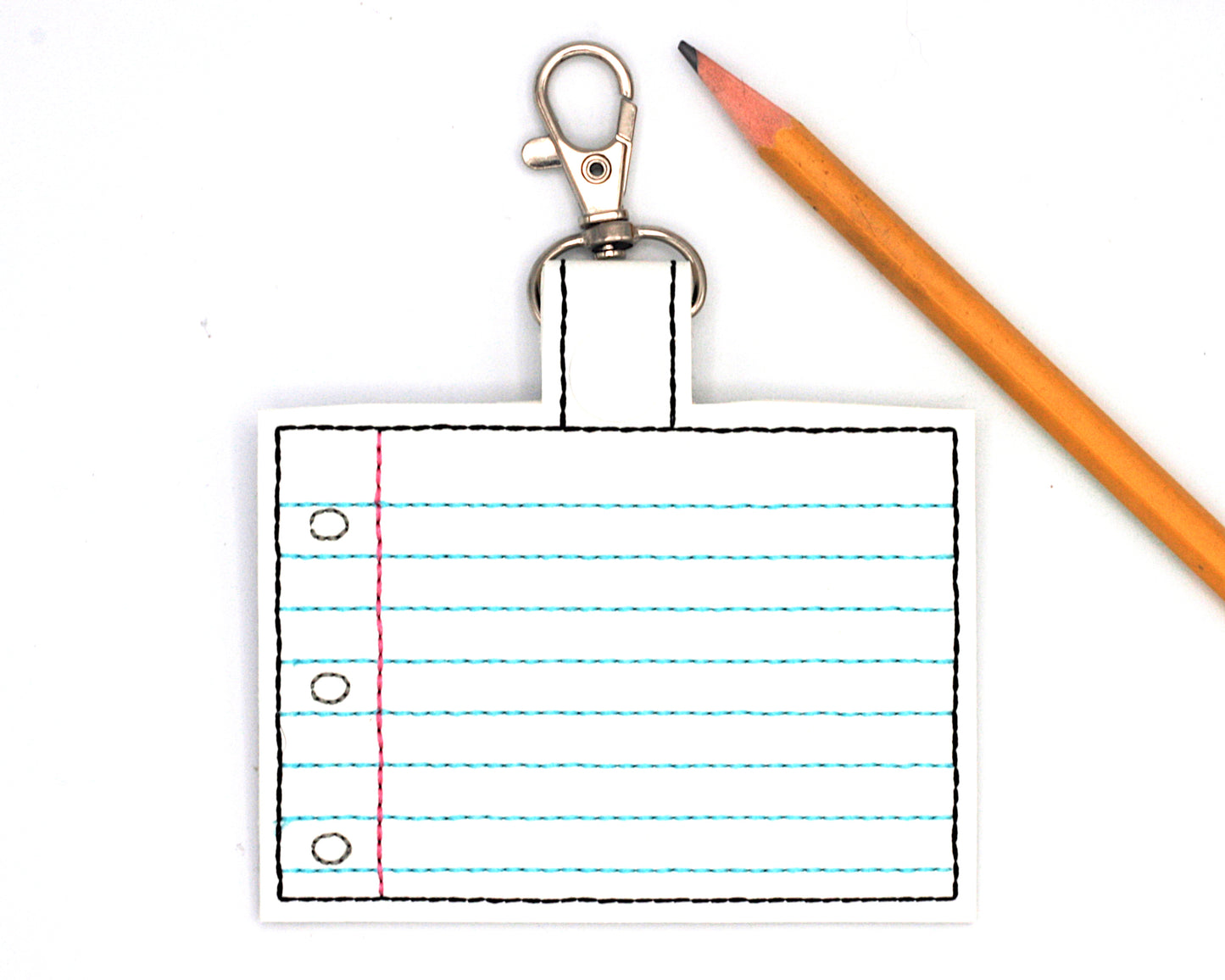 Notepaper Horizontal Badge ID Card Holder
