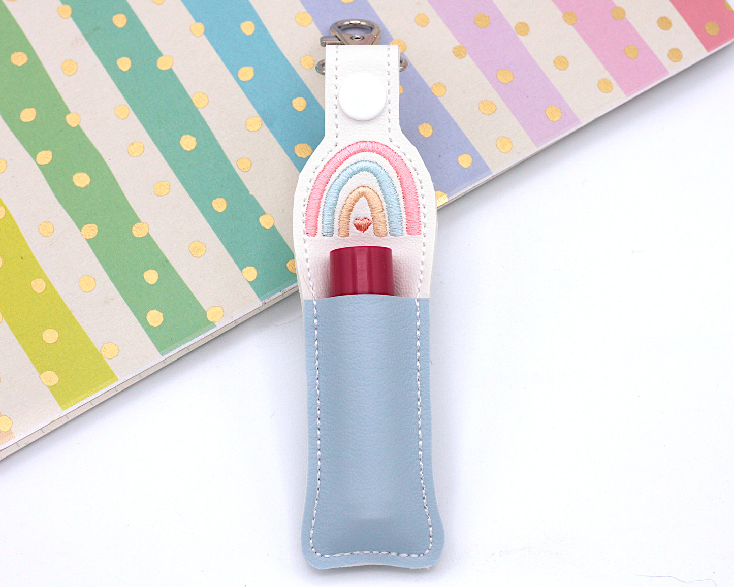 Boho Rainbow Lip Balm Holder