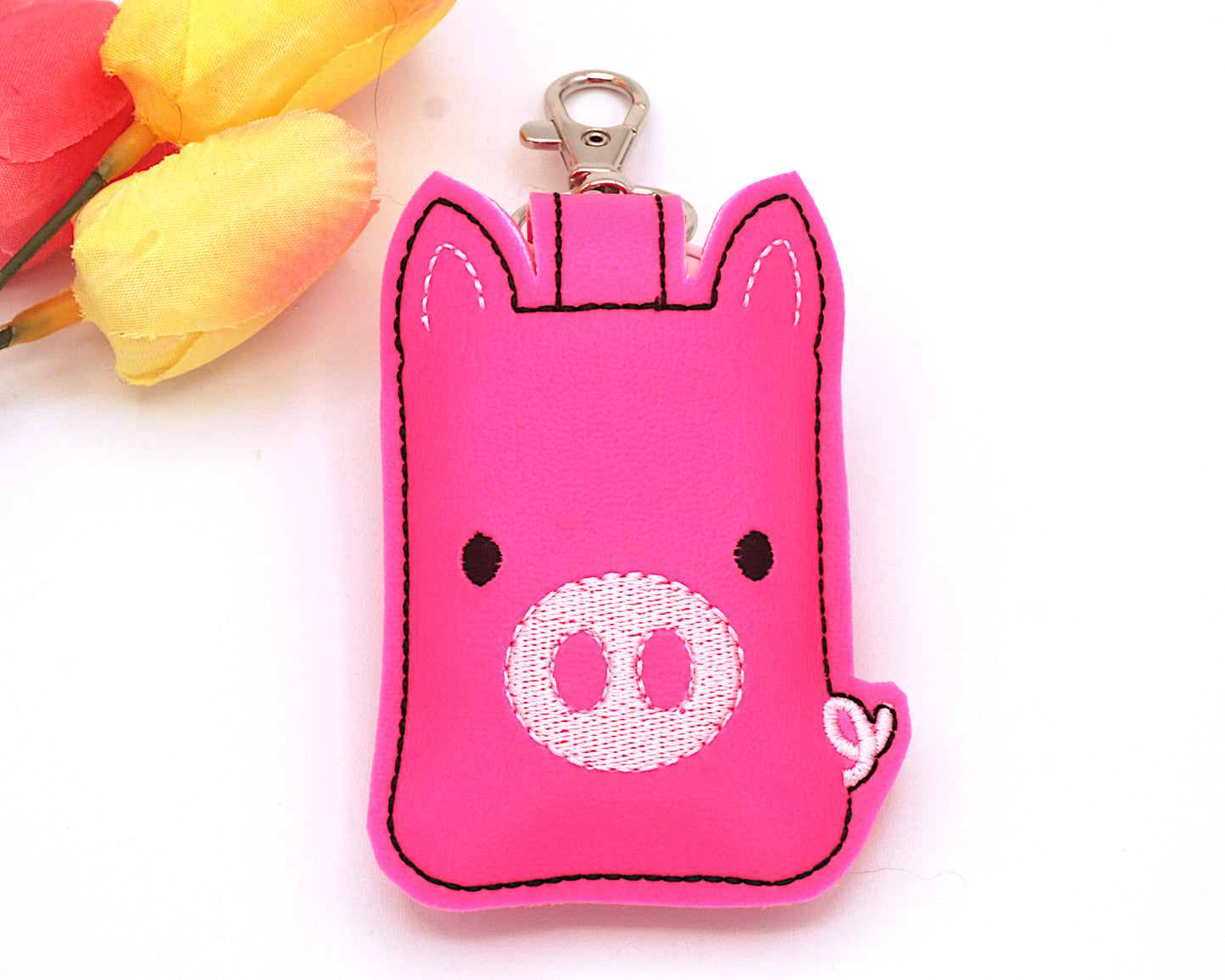 Pig Classroom Doorbell Holder