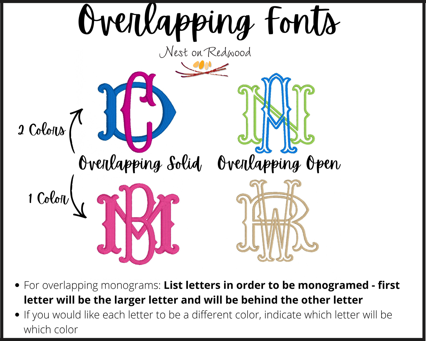 Personalized Monogram Alarm Badge ID Card Holder