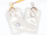 Pencils and Alphabet School Alarm Badge ID Card Holder