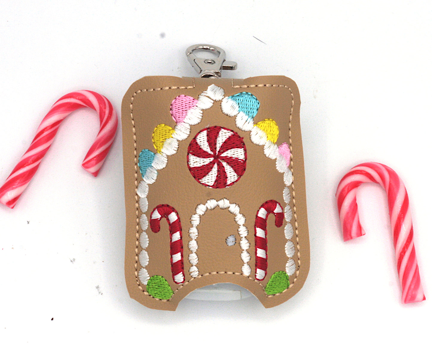 Gingerbread House Hand Sanitizer Holder