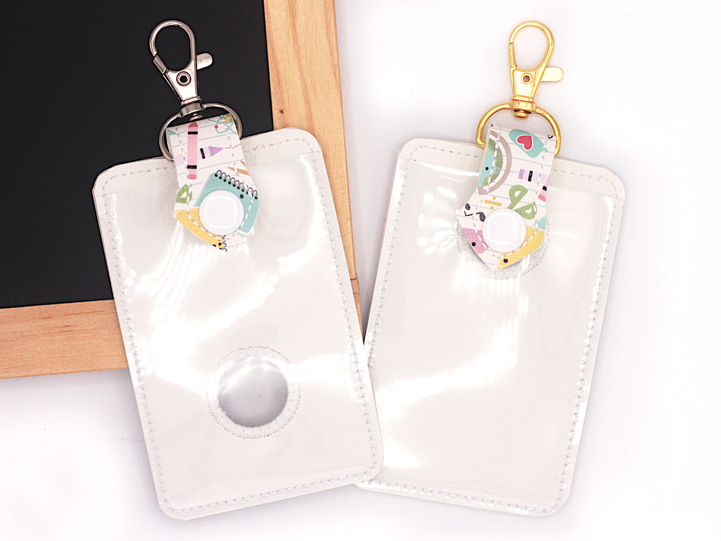 School Supplies Alarm Badge ID Card Holder