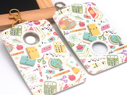 School Supplies Alarm Badge ID Card Holder