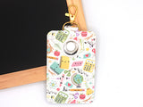 School Supplies Alarm Badge ID Card Holder