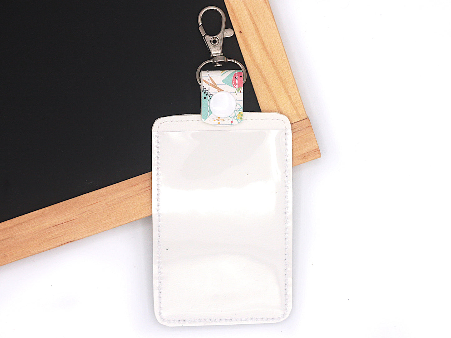 School Supplies Vertical Badge ID Holder