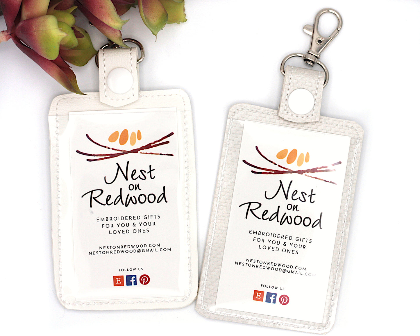 Bee Kind Badge ID Card Holder