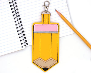 Pencil Badge ID Card Holder