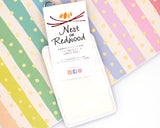 Boho Rainbow Vertical Badge ID Card Holder