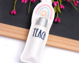 Teach Boho Rainbow Lip Balm Holder