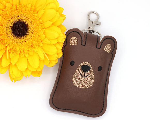 Brown Bear Classroom Doorbell Holder