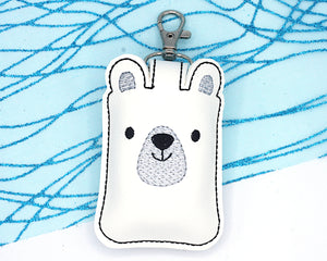 Polar Bear Classroom Doorbell Holder