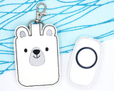 Polar Bear Classroom Doorbell Holder