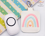 Boho Rainbow Classroom Doorbell Holder