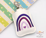 Monochrome Boho Rainbow Classroom Doorbell Holder