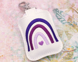 Monochromatic Boho Rainbow Classroom Doorbell Holder
