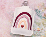 Monochromatic Boho Rainbow Classroom Doorbell Holder
