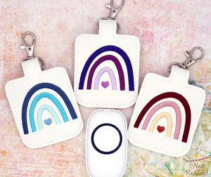 Monochromatic Boho Rainbow Classroom Doorbell Holder