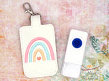 Boho Rainbow Classroom Doorbell Holder
