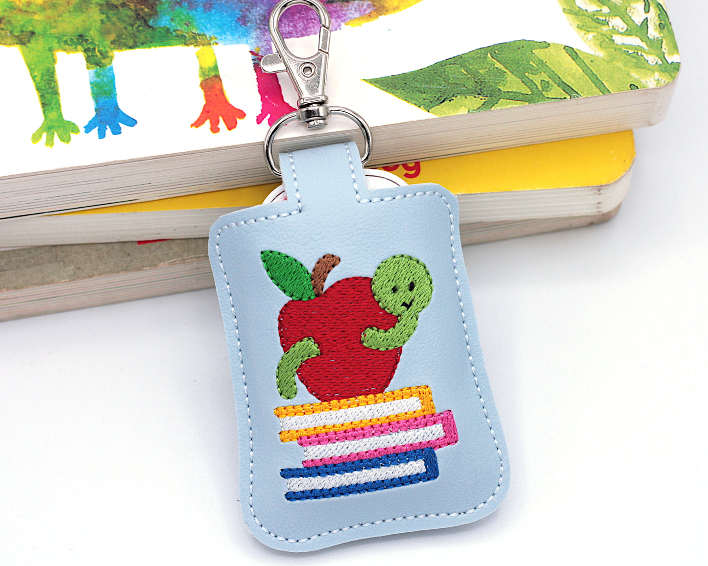 Bookworm Classroom Doorbell Holder