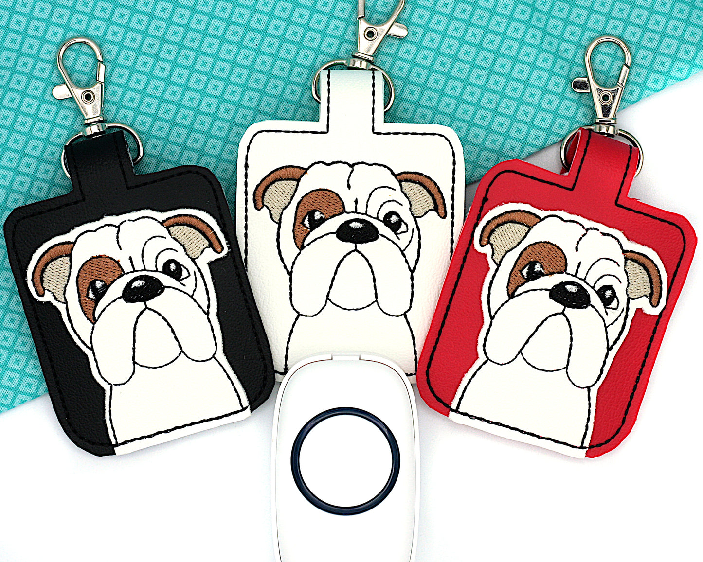 Bulldog Classroom Doorbell Holder