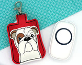 Bulldog Classroom Doorbell Holder
