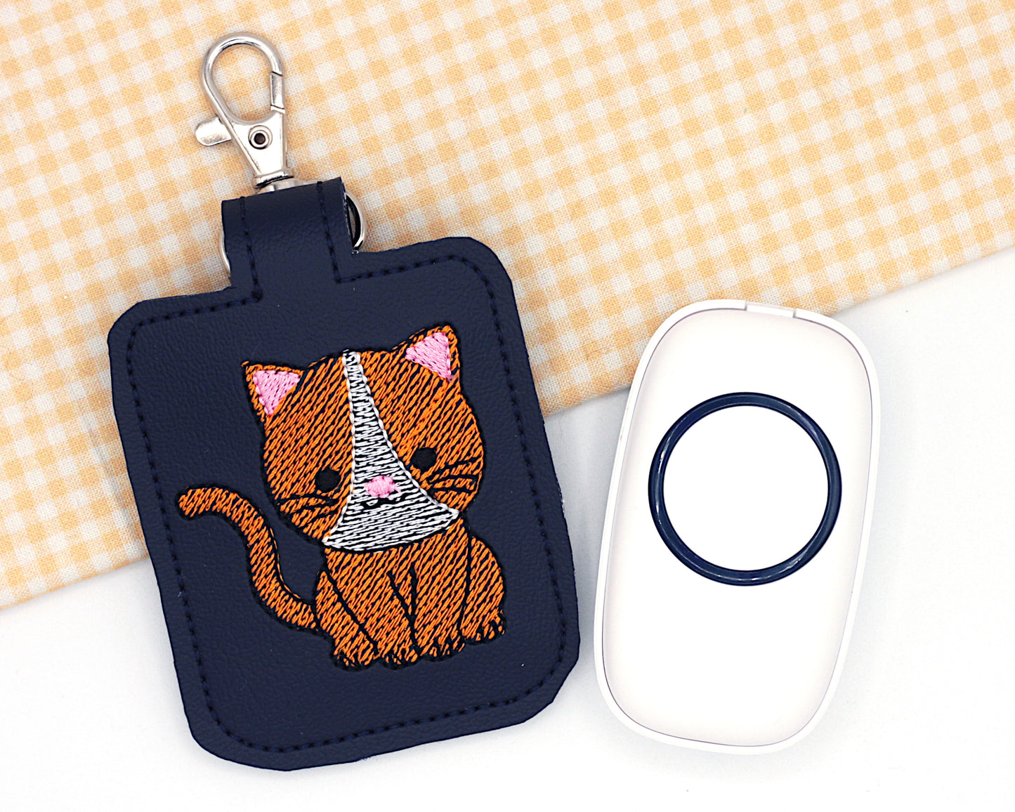Cat Classroom Doorbell Holder