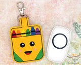 Crayon Classroom Doorbell Holder