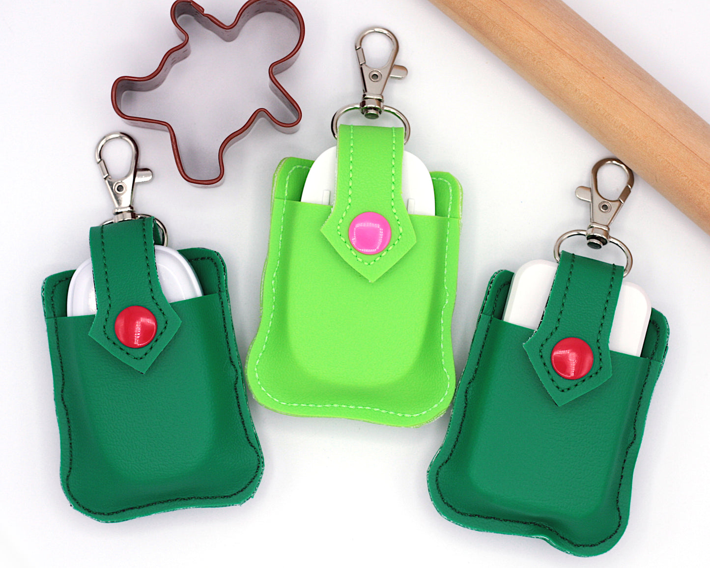 Gingerbread Boy & Girl Classroom Doorbell Holder
