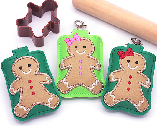 Gingerbread Boy & Girl Classroom Doorbell Holder