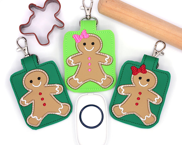 Gingerbread Boy & Girl Classroom Doorbell Holder