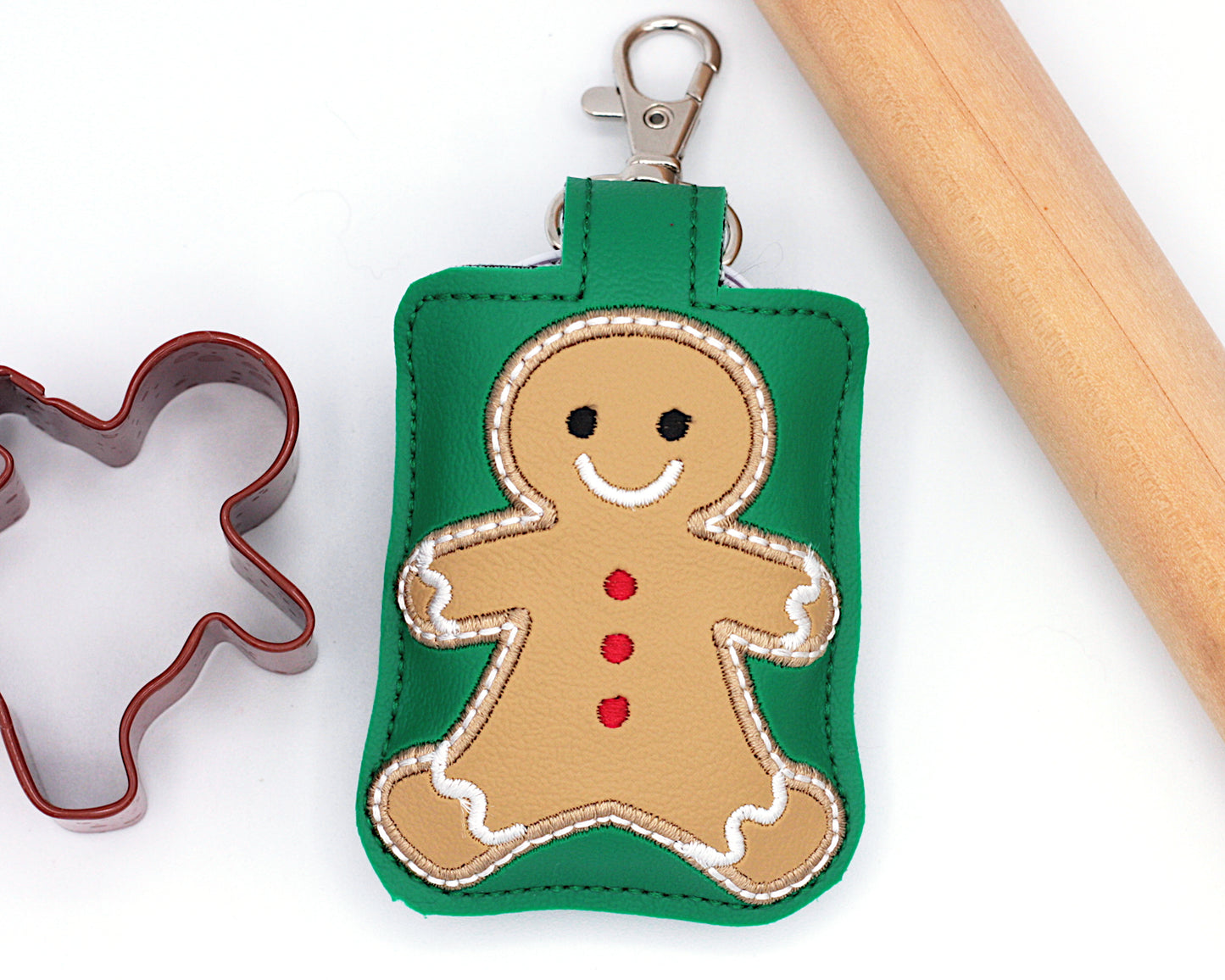 Gingerbread Boy & Girl Classroom Doorbell Holder