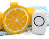 Lemon Slice Classroom Doorbell Holder