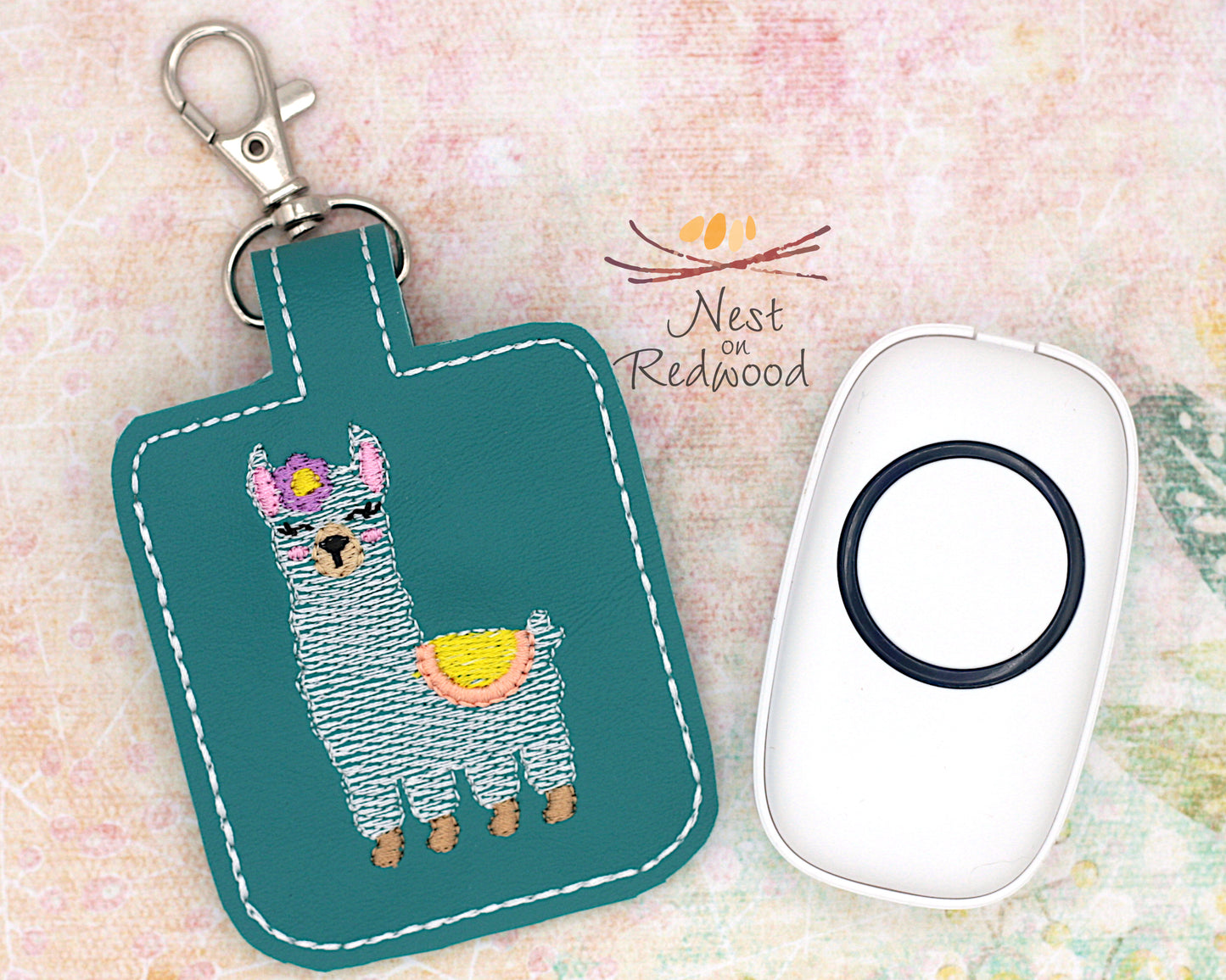 Llama Classroom Doorbell Holder