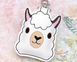Llama Head Classroom Doorbell Holder