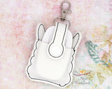 Llama Head Classroom Doorbell Holder