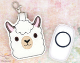Llama Head Classroom Doorbell Holder