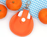 Personalized Orange Slice Classroom Doorbell Holder