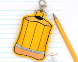 Pencil Classroom Doorbell Holder