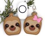 Sloth Classroom Doorbell Holder