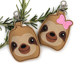 Sloth Classroom Doorbell Holder