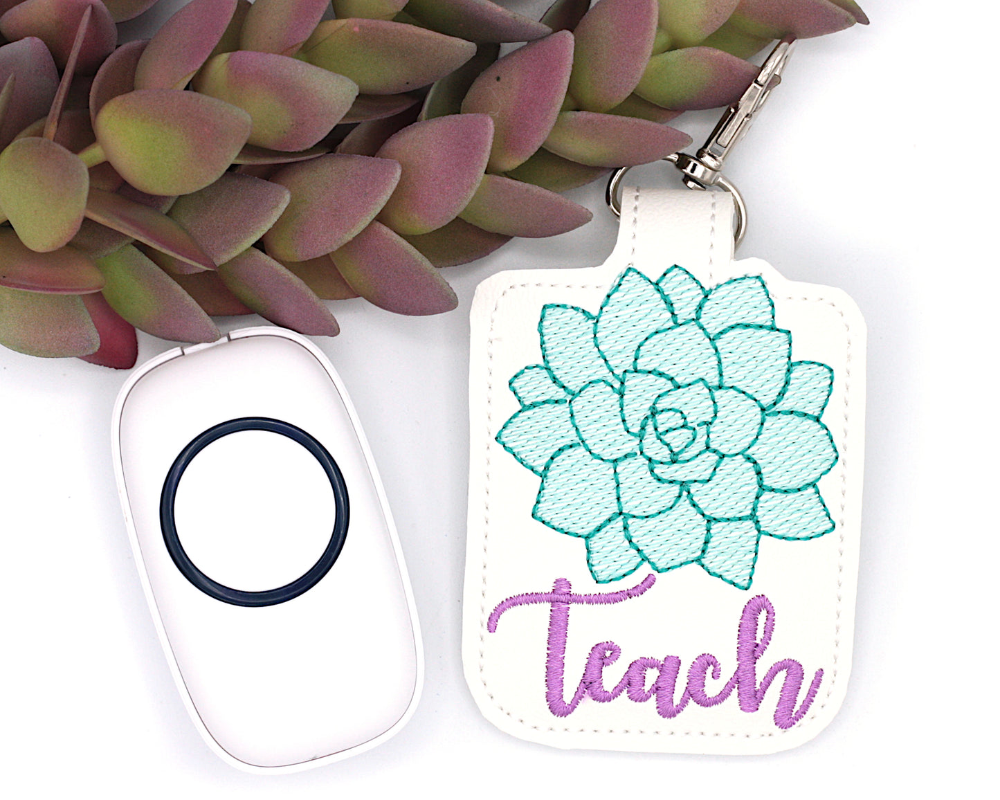 Succulent Classroom Doorbell Holder