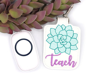 Succulent Classroom Doorbell Holder