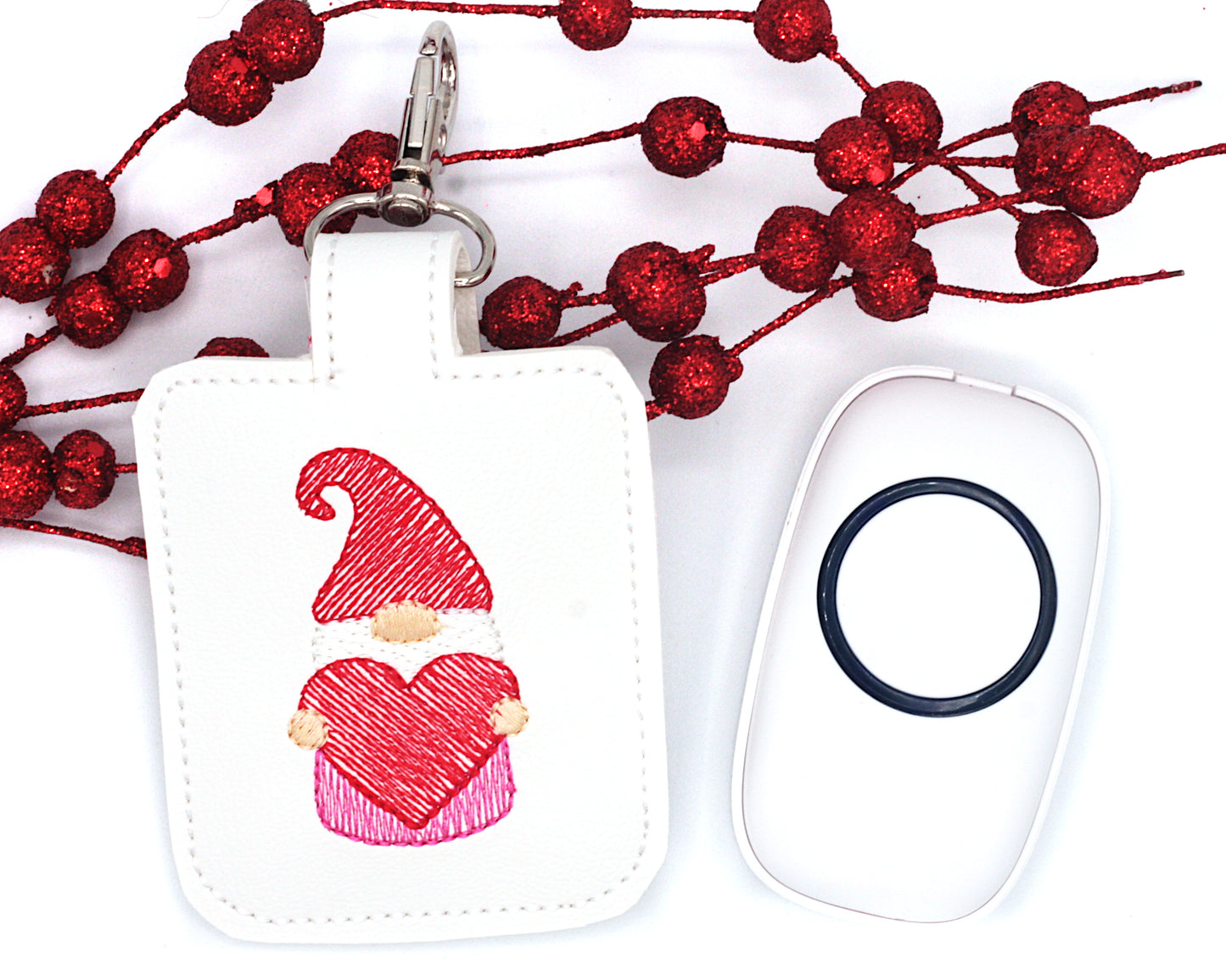 Valentine Gnome Classroom Doorbell Holder
