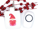 Valentine Gnome Classroom Doorbell Holder