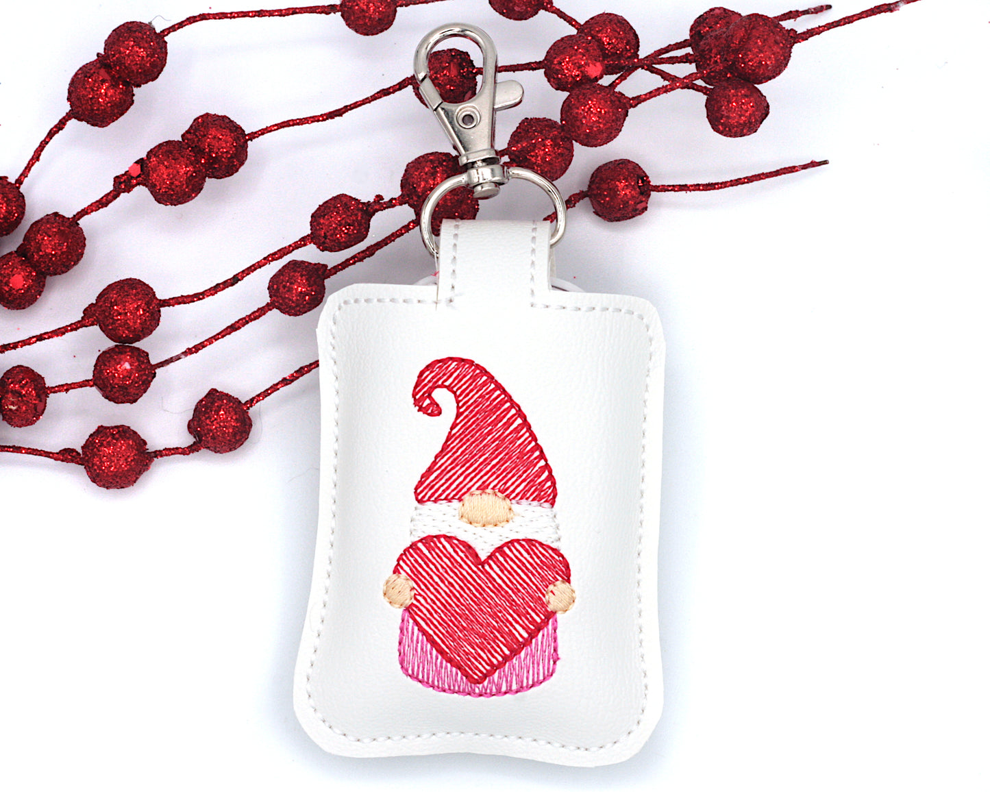 Valentine Gnome Classroom Doorbell Holder