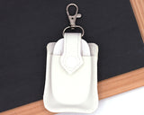 Personalized Neutral Browns Boho Leaves Rainbow Classroom Doorbell Holder
